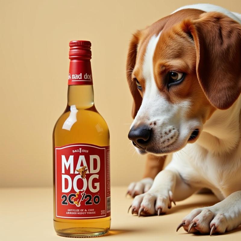 Mad Dog 20/20 and a Dog