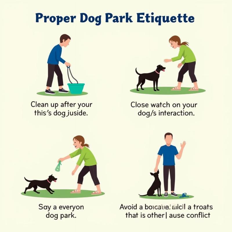 Things to keep in mind when taking your dog to the park