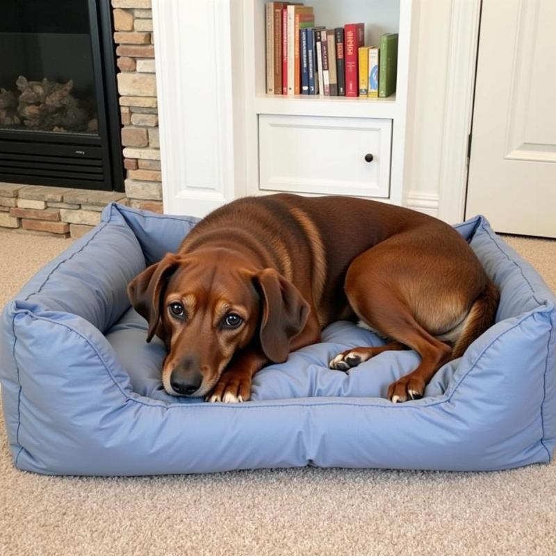 No-Sew Dog Bed