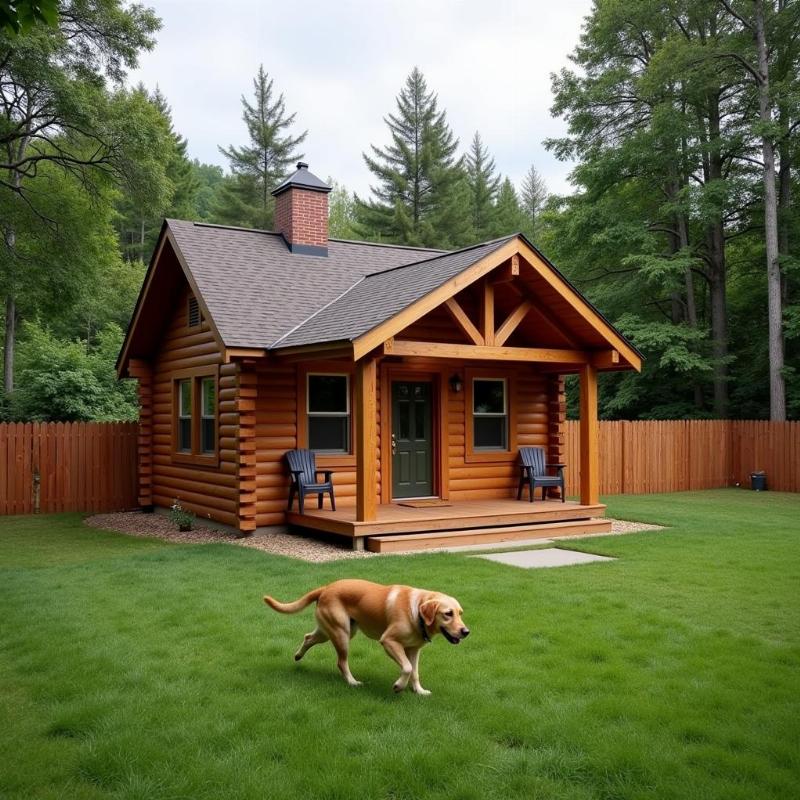 Cozy cabin in Old Forge, perfect for dogs.