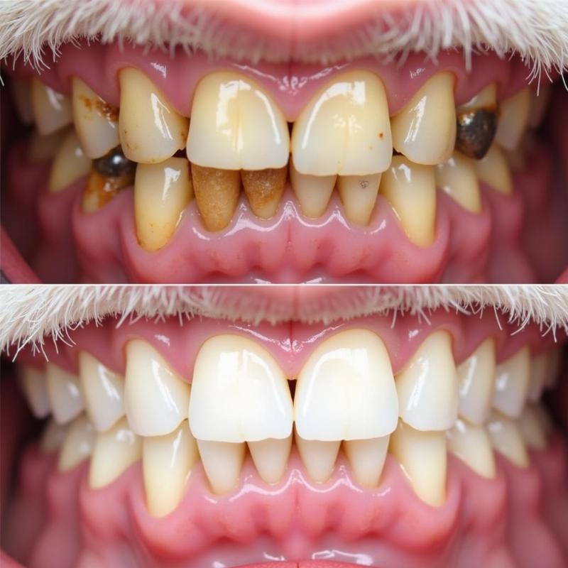 Dog's Yellow Teeth Causes