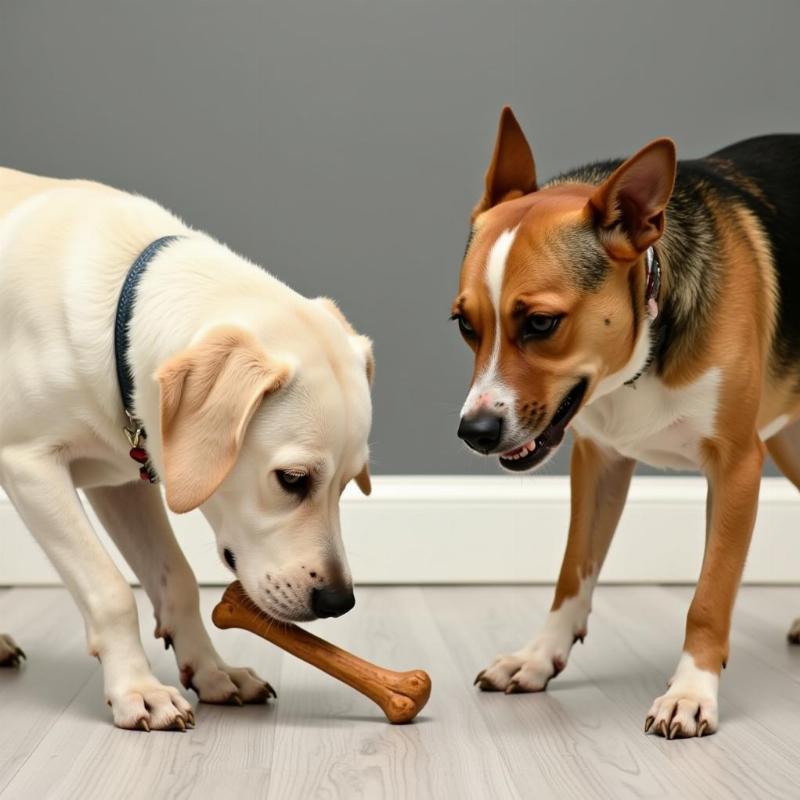 Dogs Showing Resource Guarding Behaviors