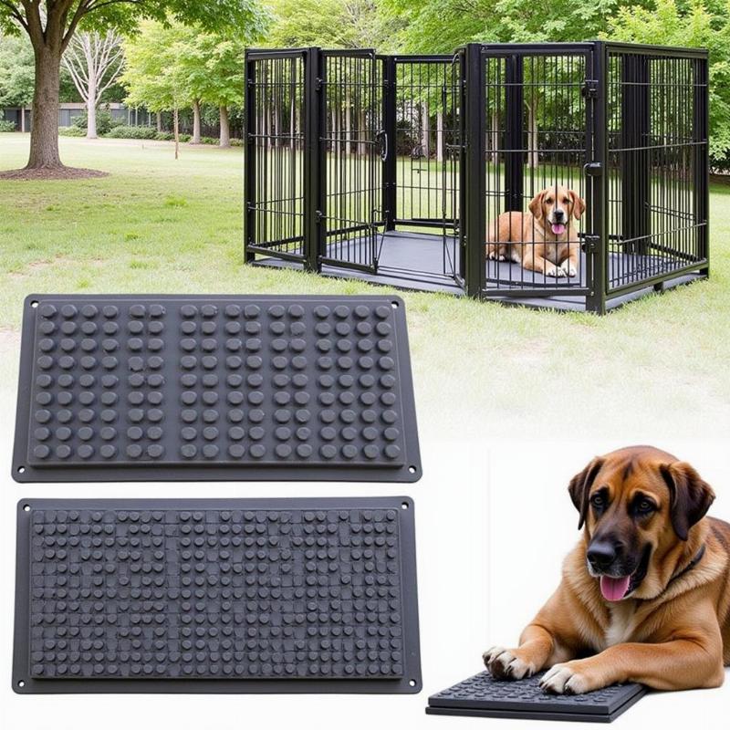 Rubber Mat Dog Kennel Flooring