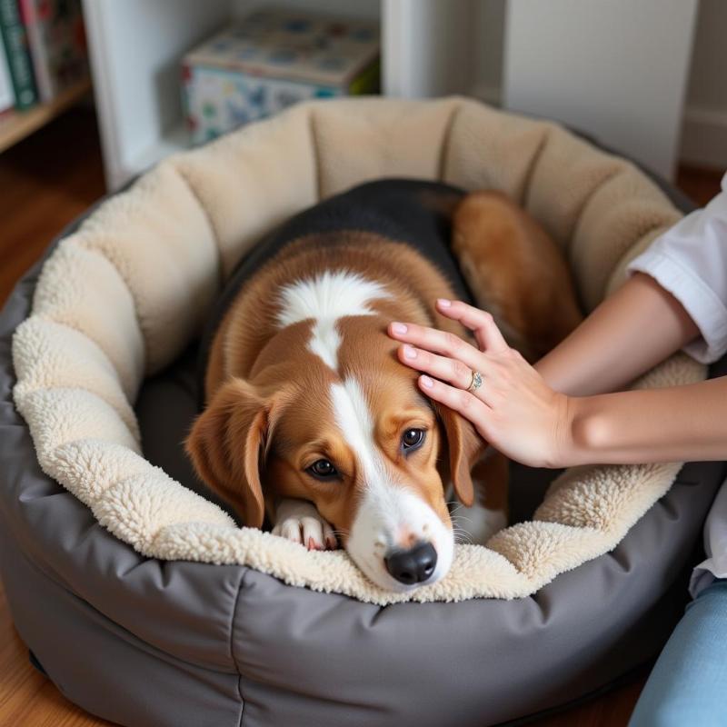 Supportive Care for a Dog Undergoing Treatment