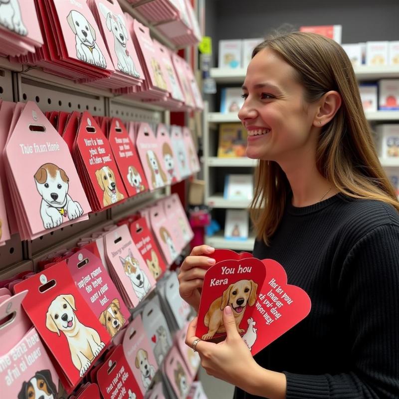 Searching for the perfect Valentine's Day card for your dog