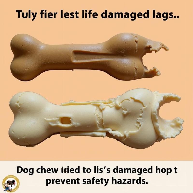 Worn Out Dog Chew Toy